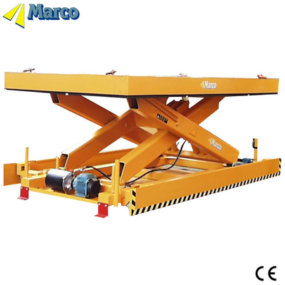 CE-goedgekeurde lifttafel met een enkele schaar voor het laden en lossen van vaste goederen