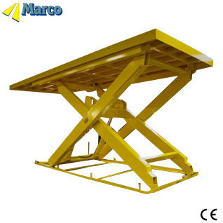 Table de levage à ciseaux unique de 19 tonnes Marco avec mode stationnaire et homologuée CE