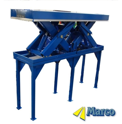Hydraulic Scissor Lift Table Customized 1200mm High Stand with Special Weight Level